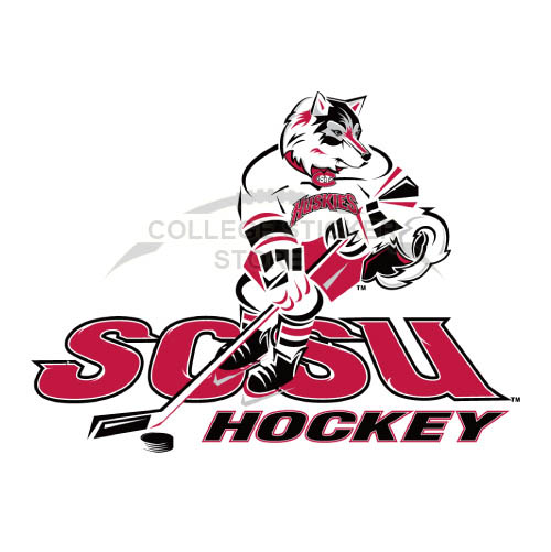 Homemade St. Cloud State Huskies Iron-on Transfers (Wall Stickers)NO.6327